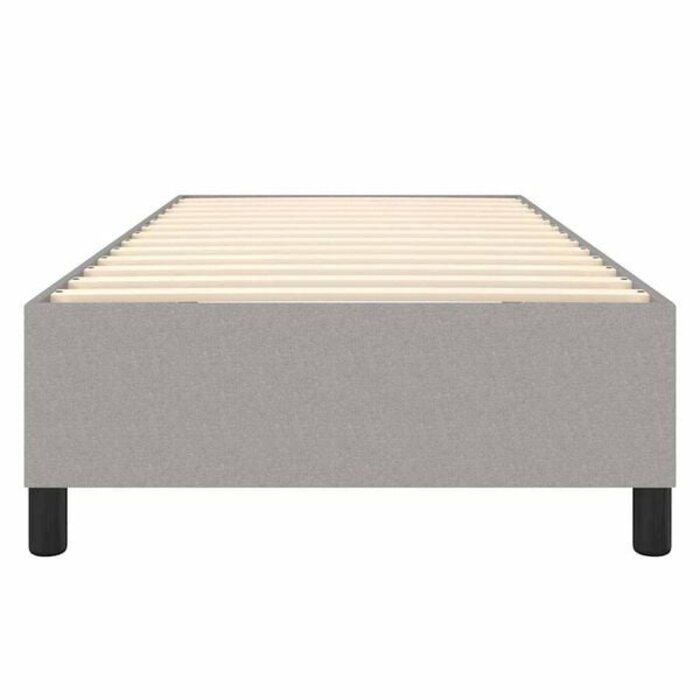Vidaxl Bettgestell 80x200 cm Stoff Hellgrau - 34% Rabatt