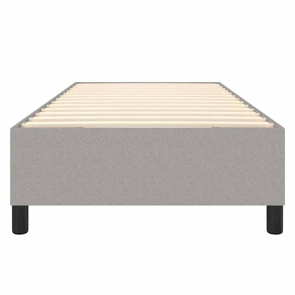 Vidaxl Bettgestell 80x200 cm Stoff Hellgrau - 34% Rabatt