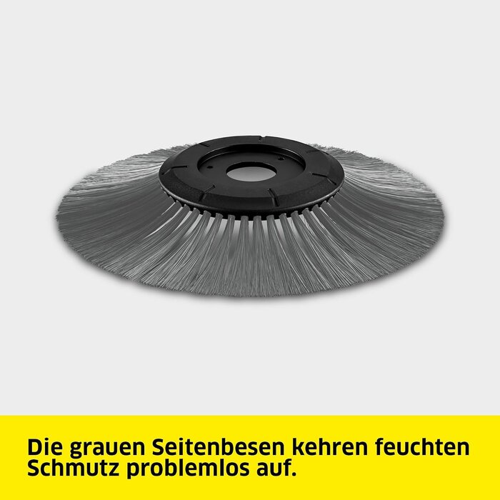 Kehrmaschine 2-in-1, 650 mm Arbeitsbreite - 35% Rabatt - Ausgepackt