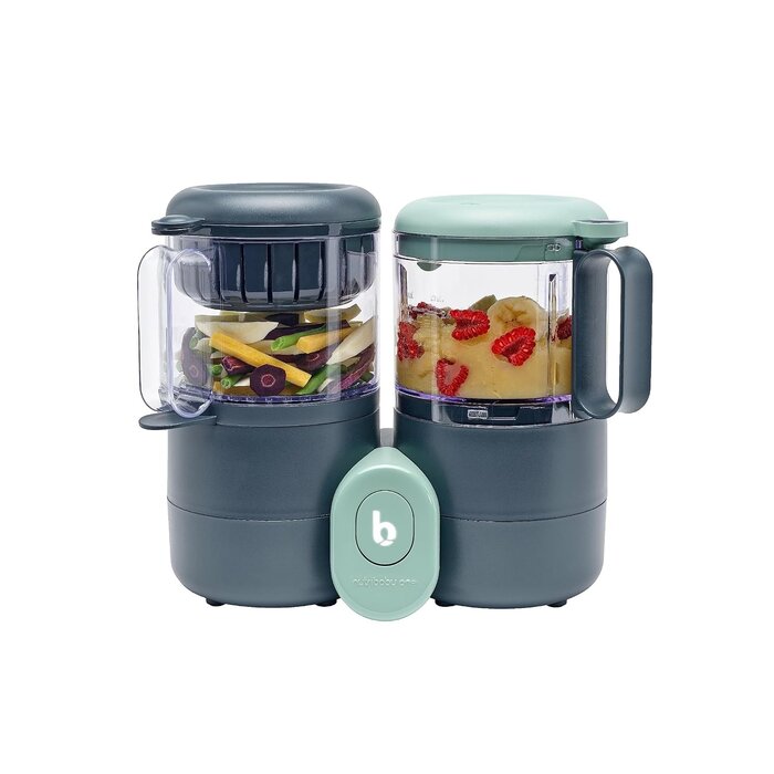 4-in-1 Babynahrungszubereiter, 2 Liter, Grau - 34% Rabatt