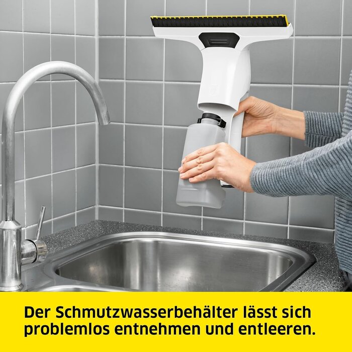 Fenstersauger WV 6 Plus - 34% Rabatt - 100 Min. Akku - 280 mm Saugdüse