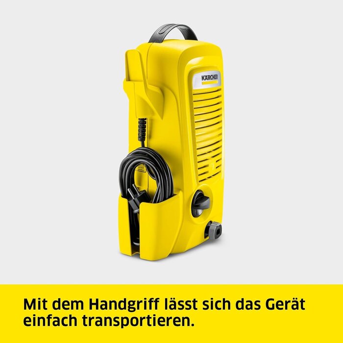 Hochdruckreiniger 110 bar | Kompakt & Mobil | 34% Rabatt