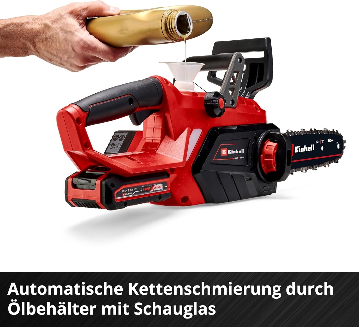Einhell Akku-Kettensäge 23 cm Schwertlänge - 34% Rabatt auf Retourenware