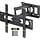 Vollbewegliche TV-Wandhalterung 26-60 Zoll, 40 kg, VESA 400x400 - 31% Rabatt