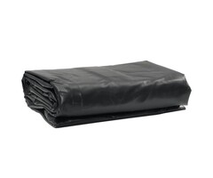 Vidaxl Robuste PVC-Abdeckplane 1,5x2,5m Schwarz - 47% Rabatt