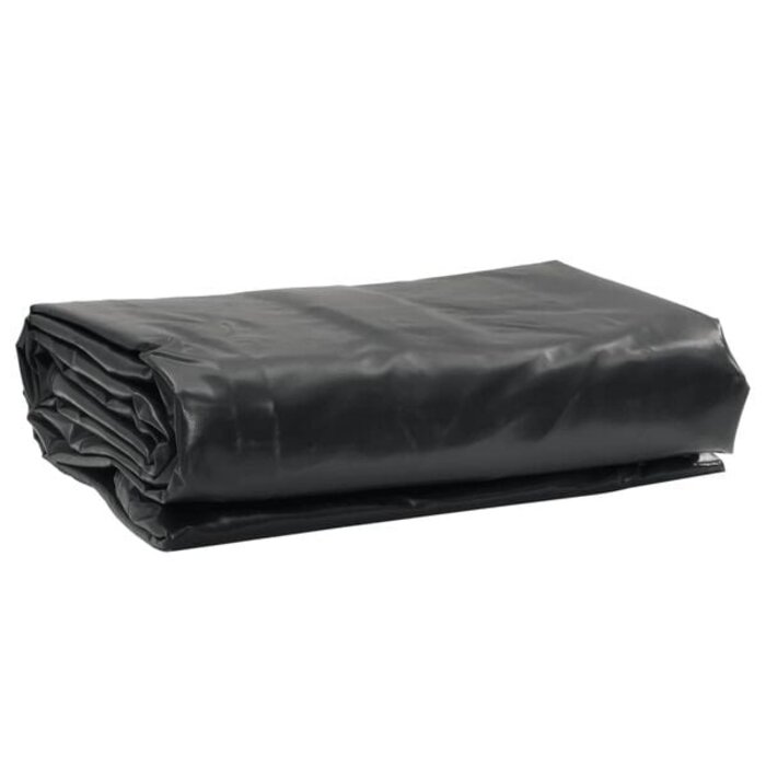 Vidaxl Robuste PVC-Abdeckplane 1,5x2,5m Schwarz - 32% Rabatt