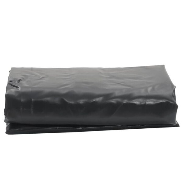 Vidaxl Robuste PVC-Abdeckplane 1,5x2,5m Schwarz - 32% Rabatt