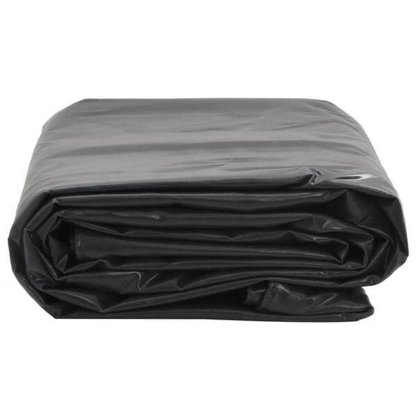 Vidaxl Robuste PVC-Abdeckplane 1,5x2,5m Schwarz - 32% Rabatt