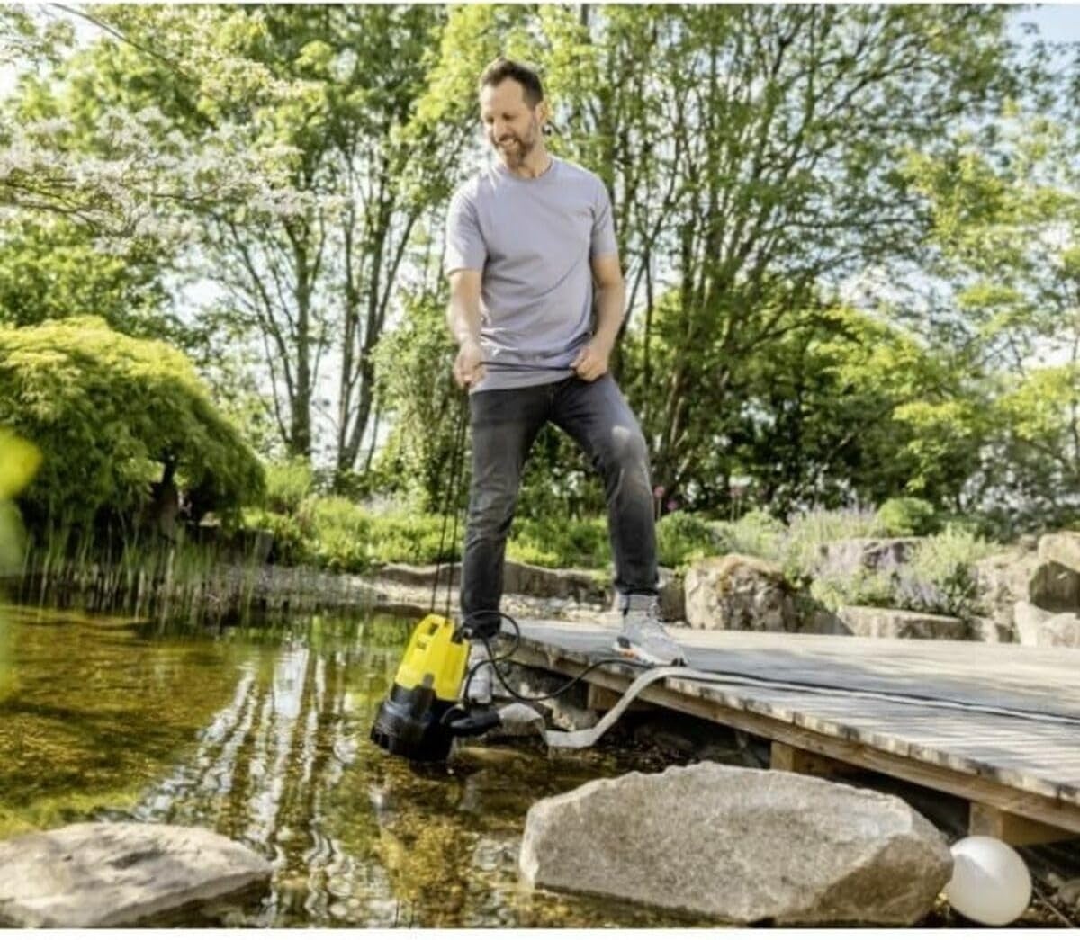 Schmutzwasser-Tauchpumpe 22.000 l/h - 34% Rabatt auf unbenutzte Neuware
