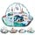 Bunte Baby-Spieldecke mit Spielebogen - 33% Rabatt