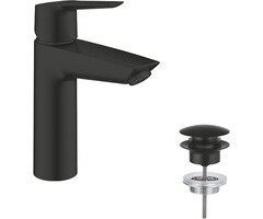 Grohe Waschtischarmatur 19 cm, mattschwarz - 46% Rabatt