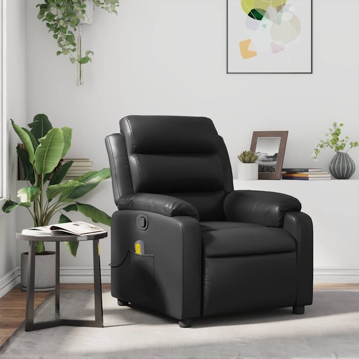 Vidaxl Massagesessel in Schwarz verstellbar - 35% Rabatt