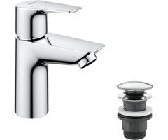 Grohe Waschtischarmatur Chrom 15 cm inkl. Ablauf - 55% Rabatt
