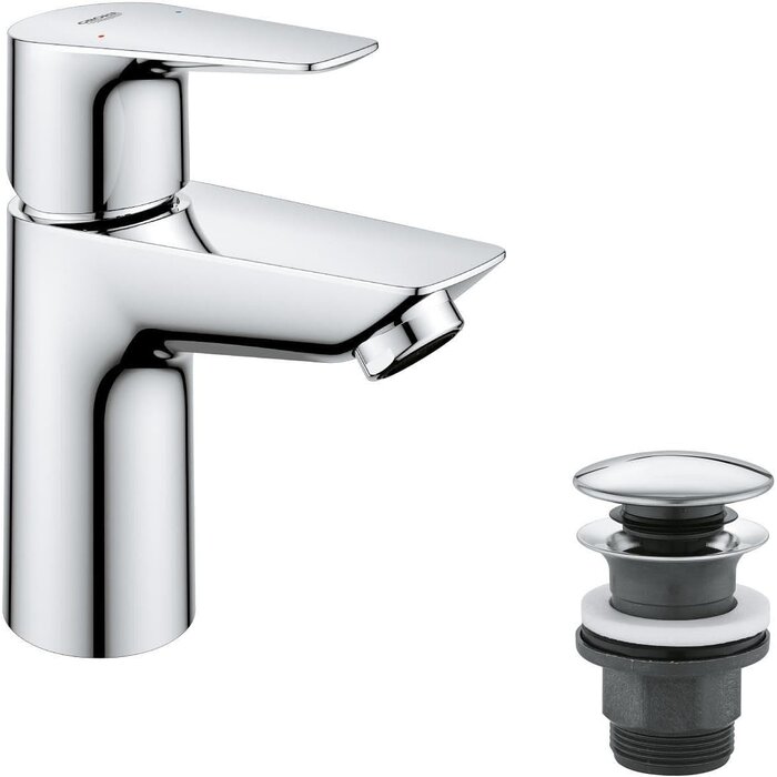 Waschtischarmatur 15 cm, chrom, wassersparend - 34% Rabatt