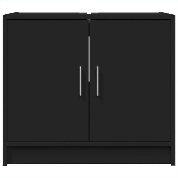 Vidaxl Waschtischunterschrank Schwarz 63x29x55 cm - 34% Rabatt