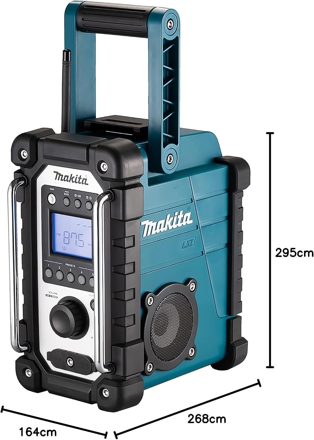 Robustes Baustellenradio Bluetooth 12V-18V Türkis - 35% Rabatt