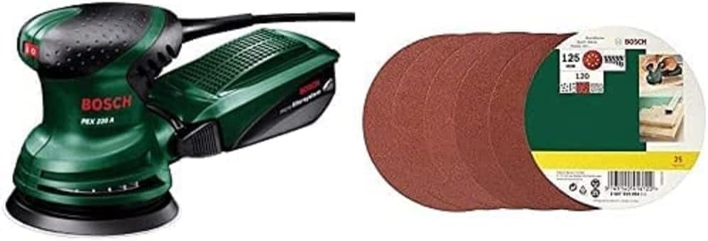 Exzenterschleifer 220W für Holz & Lacke - 33% Rabatt auf Retourenware