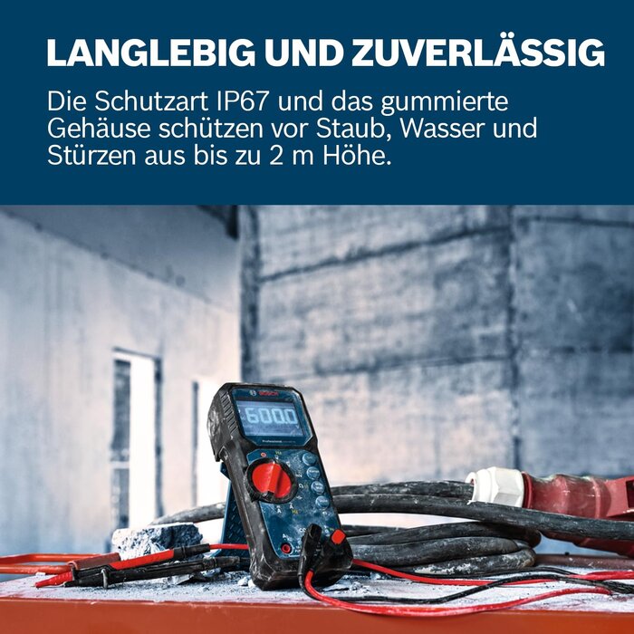 Digitales Multimeter GDM 600-15 True RMS IP65 - 35% Rabatt