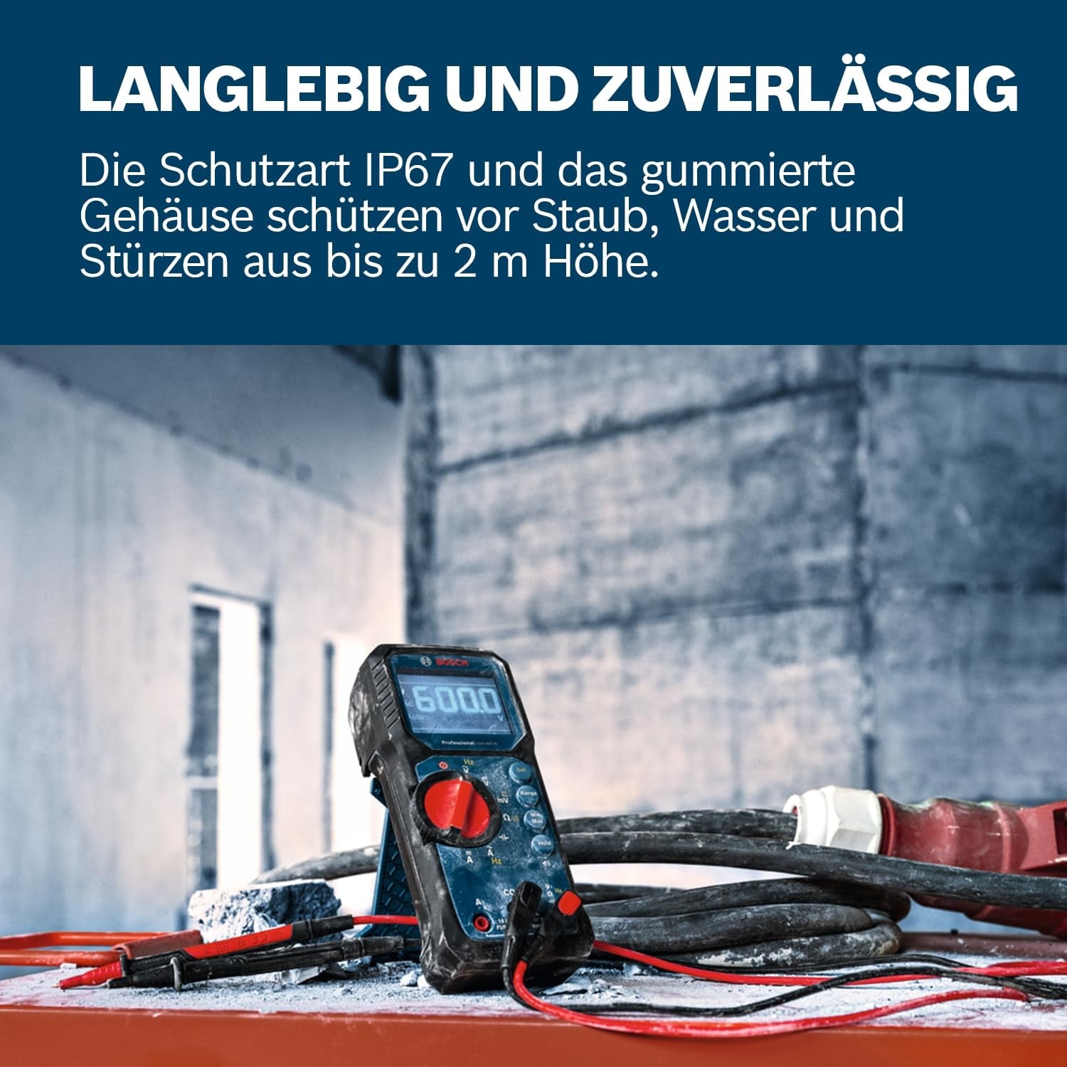 Digitales Multimeter GDM 600-15 True RMS IP65 - 35% Rabatt