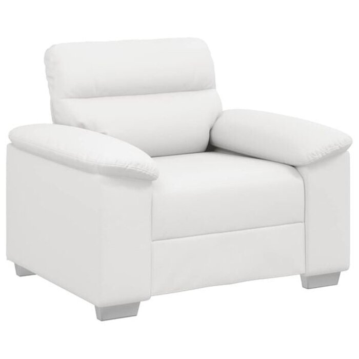 Vidaxl Weißer Lounge-Sessel, 60 cm Sitzbreite - 35% Rabatt