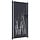 Gartentor 105x180 cm Stahl Anthrazit mit Laser-Design - 35% Rabatt