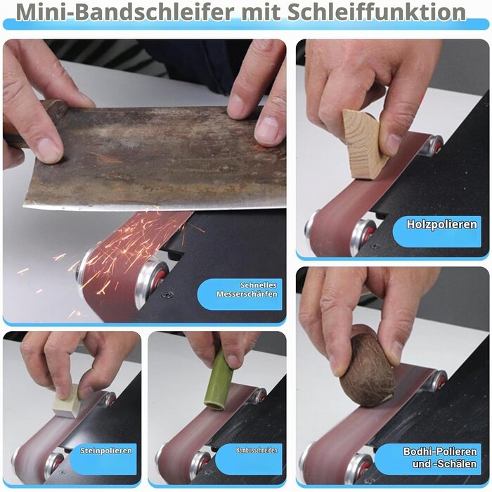 Mini-Tischkreissäge & Bandschleifer 200W - 34% Rabatt