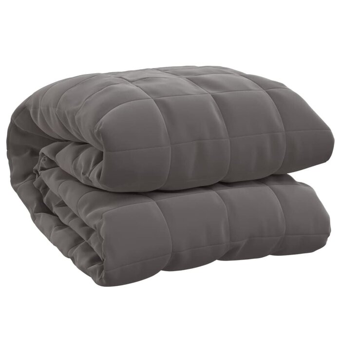 Vidaxl Gewichtsdecke 220x235 cm, 11 kg, Grau - 34% Rabatt