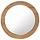 Runder Teakholz-Wandspiegel 60 cm | 35% Rabatt