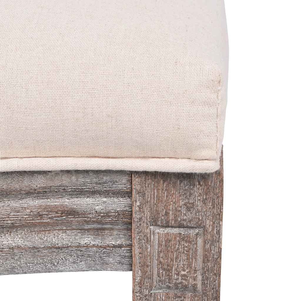 Vidaxl Esszimmerstühle Rattan Creme 2er Set - 30% Rabatt