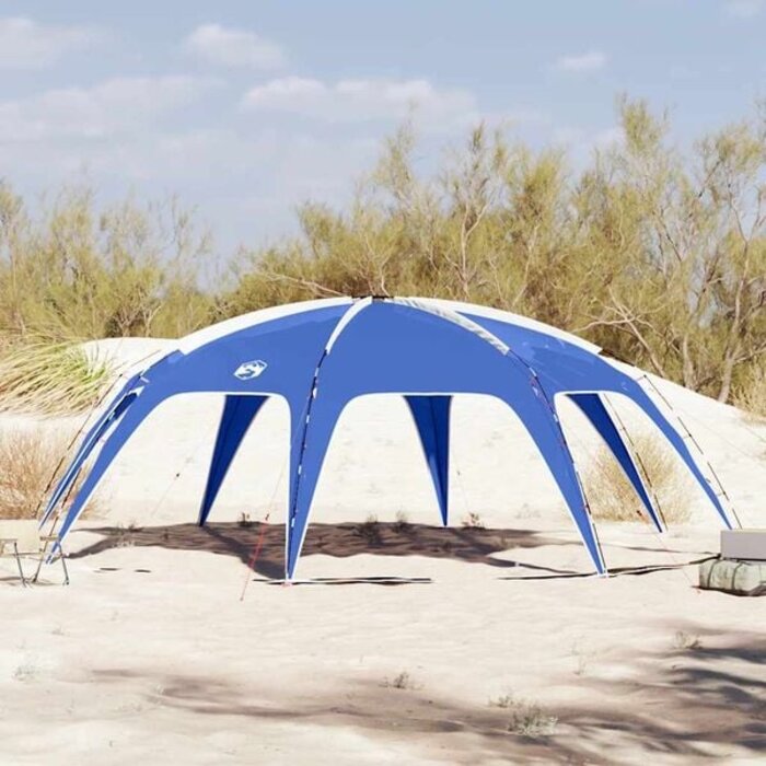 Vidaxl Großes Partyzelt 695x695 cm, azurblau - 35% Rabatt
