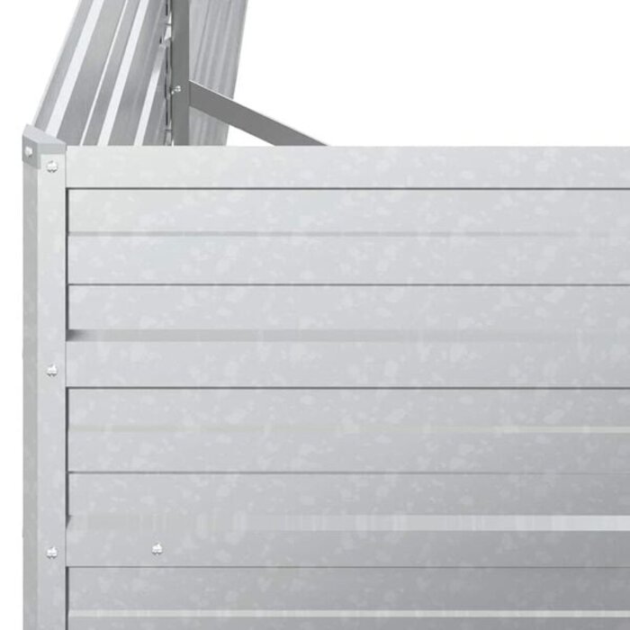 Vidaxl Hochbeet 160x80x77 cm aus verzinktem Stahl - 33% Rabatt