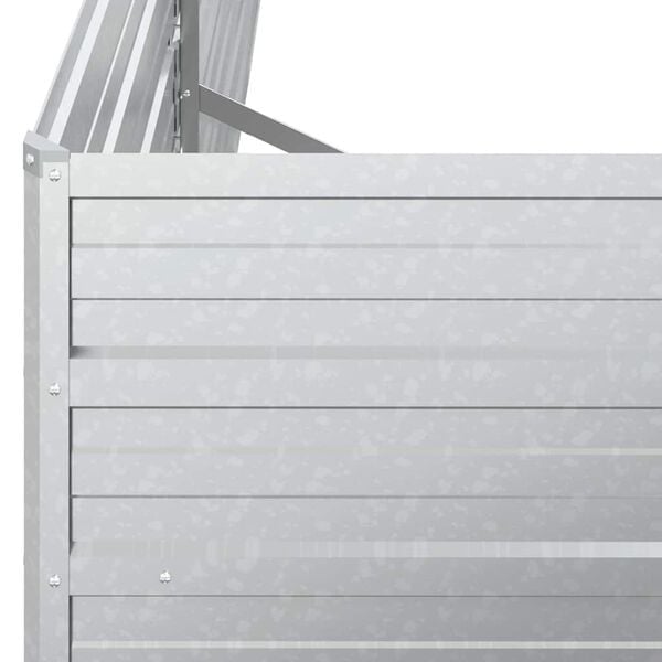 Vidaxl Hochbeet 160x80x77 cm aus verzinktem Stahl - 33% Rabatt