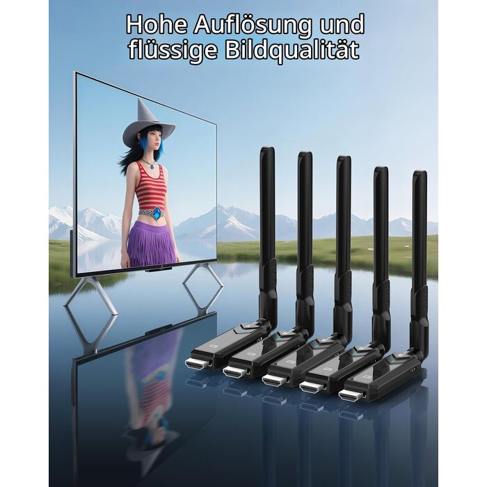 HDMI Drahtlos-Set 400m Reichweite - 35% Rabatt