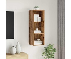 Vidaxl Wand-TV-Möbelset Altholz-Optik 37x107cm - 50% Rabatt
