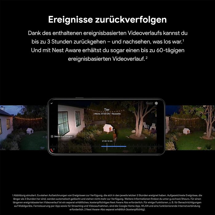 WLAN-Überwachungskamera mit Flutlicht 1080p HDR - 35% Rabatt