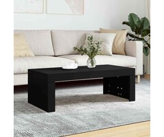 Vidaxl Couchtisch 102x50x36 cm aus Holzwerkstoff in Schwarz - 50% Rabatt