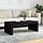 Minimalistischer Couchtisch in Schwarz, 102x50x36 cm - 34% Rabatt