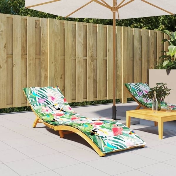 Vidaxl Sonnenliegenauflage 200x60cm, Mehrfarbig - 33% Rabatt