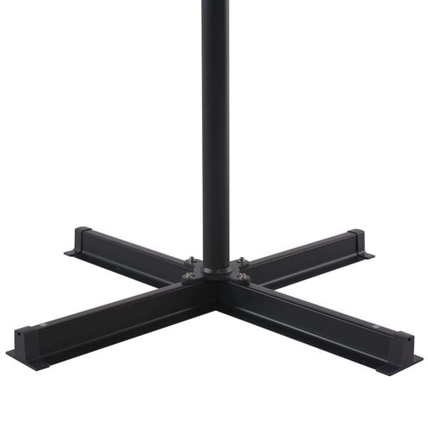 Ampelschirm 500 cm Anthrazit - Aluminiummast - 35% Rabatt