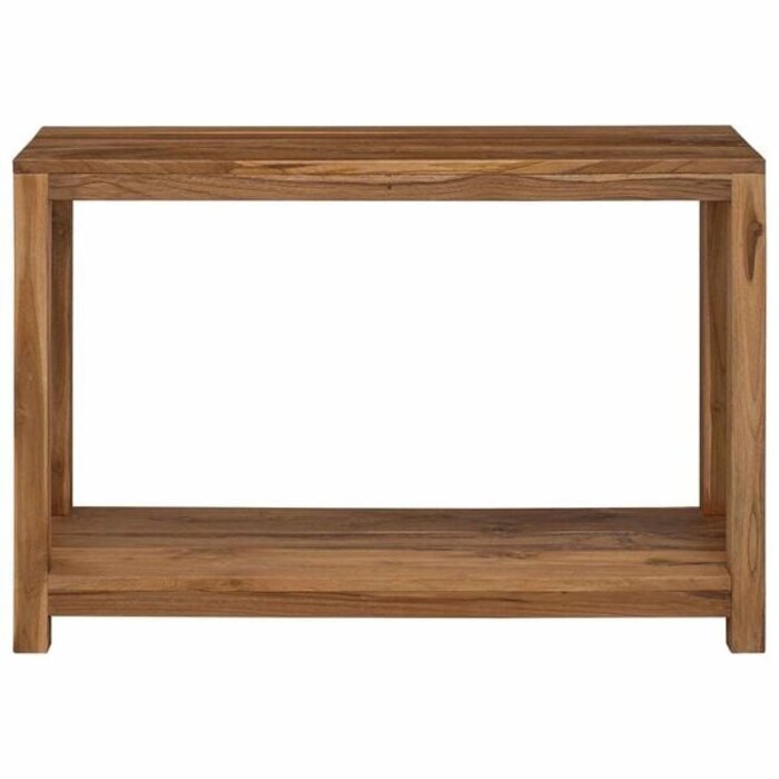 Massiver Teakholz Konsolentisch 110x35x75 cm - 35% Rabatt