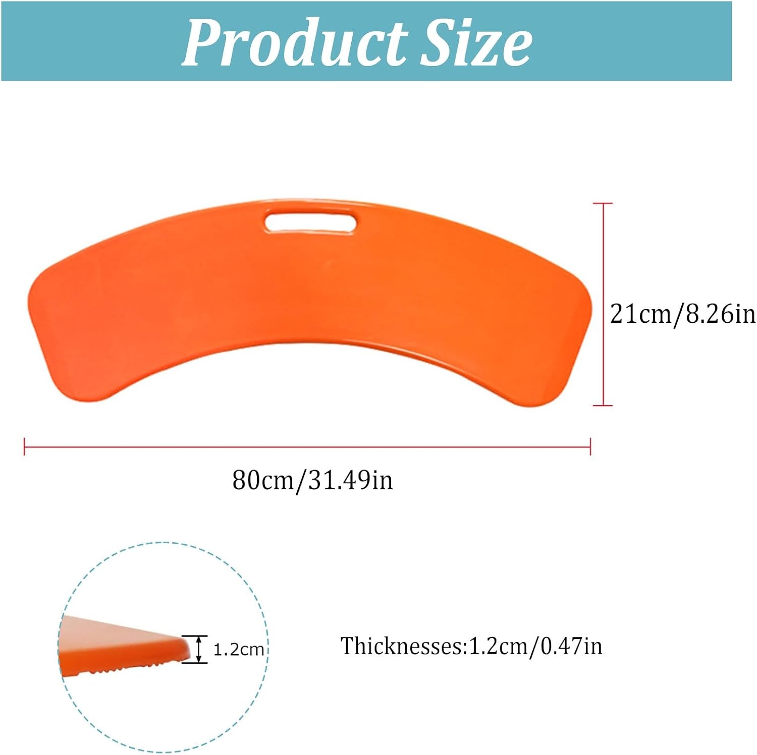 Transferbrett für Rollstuhl & Pflege - 80x21 cm - 32% Rabatt