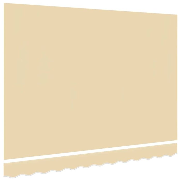 Markisentuch Ersatzbespannung 450x350 cm - Crème - 34% Rabatt