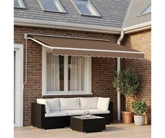 Vidaxl Markisenstoff Ersatzbespannung 400x300cm Beige - 59% Rabatt