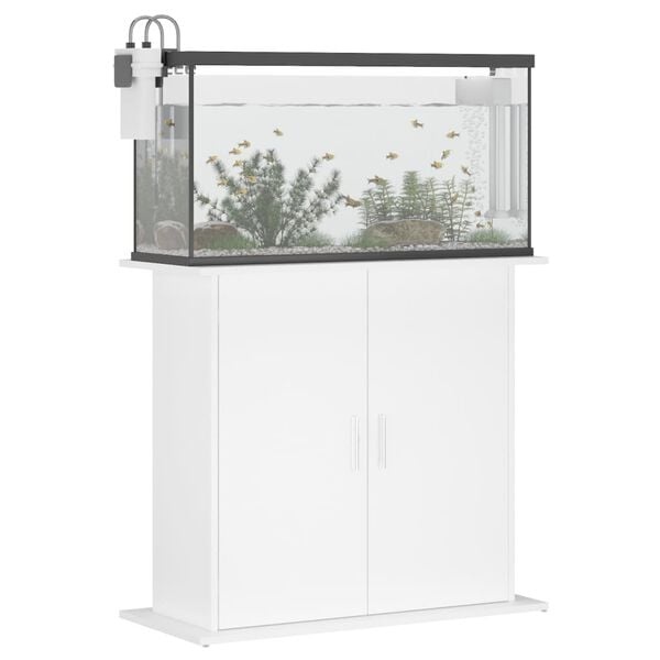 Aquarienschrank 81x36x73 cm in Weiß - 34% Rabatt