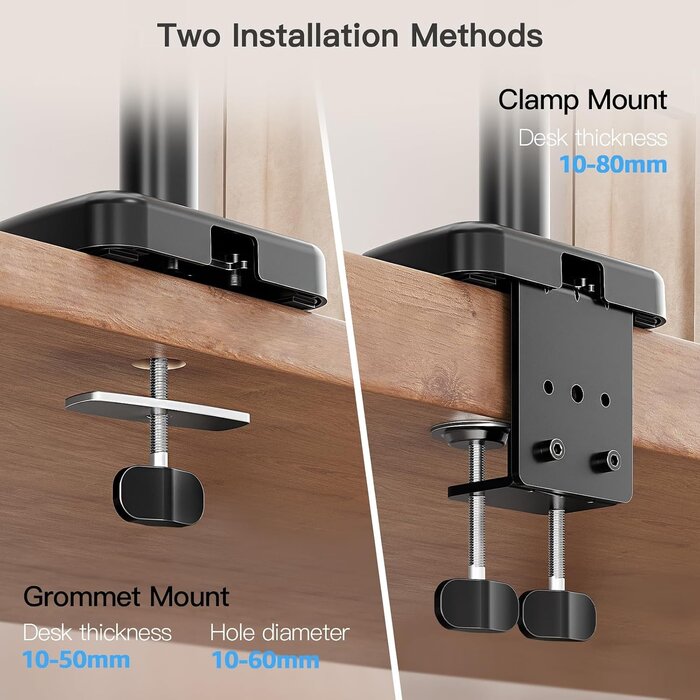 Ergonomischer Monitorarm, höhenverstellbar - 35% Rabatt
