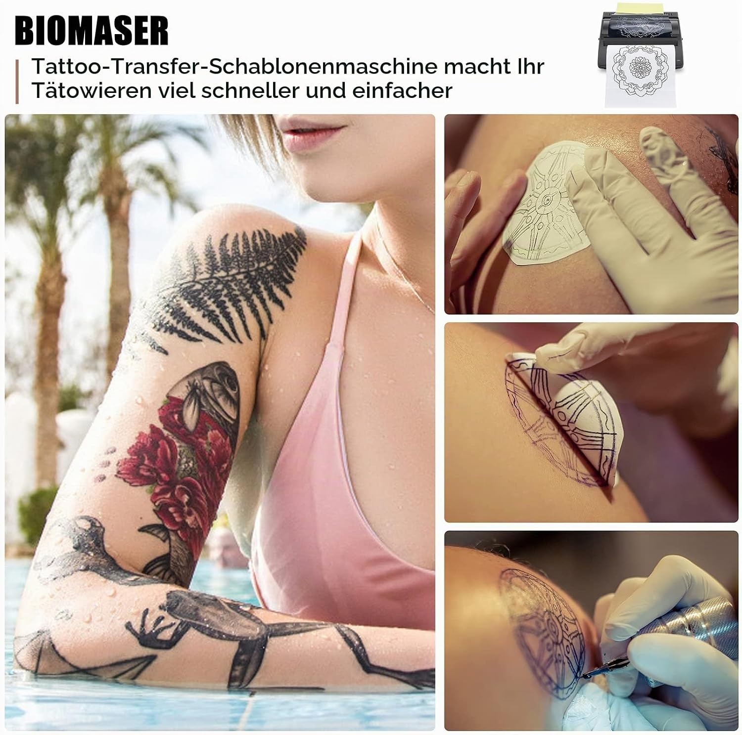 Professioneller Tattoo Thermodrucker - 34% Rabatt auf Ausgepackt-Modell