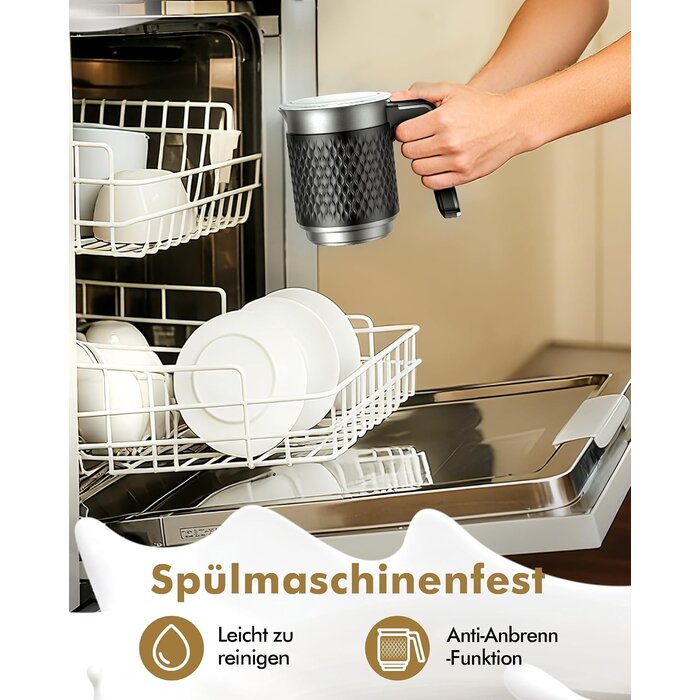 Elektrischer 5-in-1 Milchaufschäumer 320 ml - 33% Rabatt