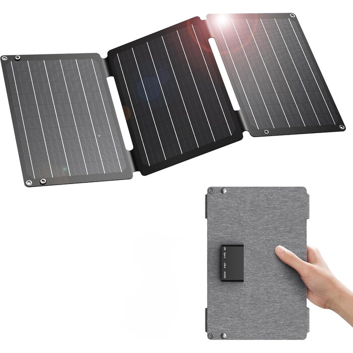 Tragbares 28W Solarladegerät - Faltbar & Effizient - 34% Rabatt