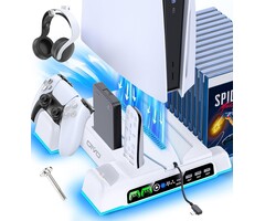 Oivo Multifunktions-Kühlstation für PS5, PS5 Slim & Pro - 32% Rabatt