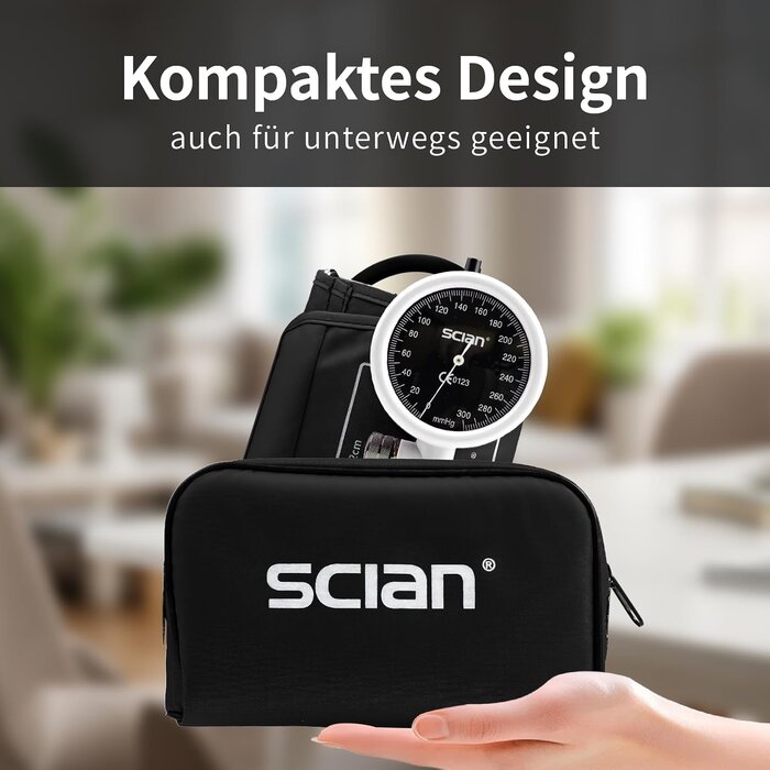 Manuelles Oberarm-Blutdruckmessgerät - 30% Rabatt - Einhandbedienung